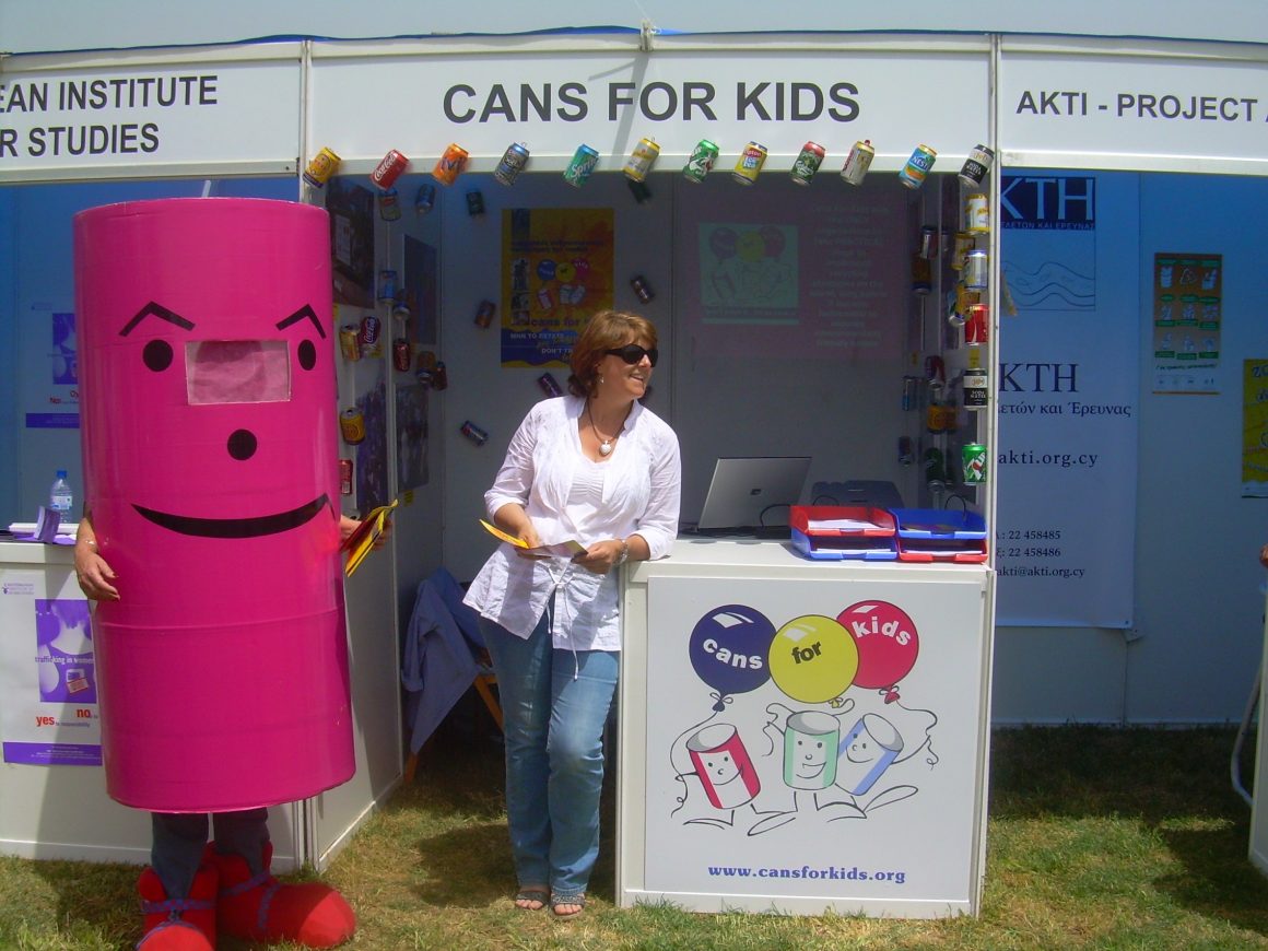 CANS FOR KIDS AT THE CIVIL SOCIETY FAIR CANS FOR KIDS AT THE CIVIL SOCIETY FAIR
