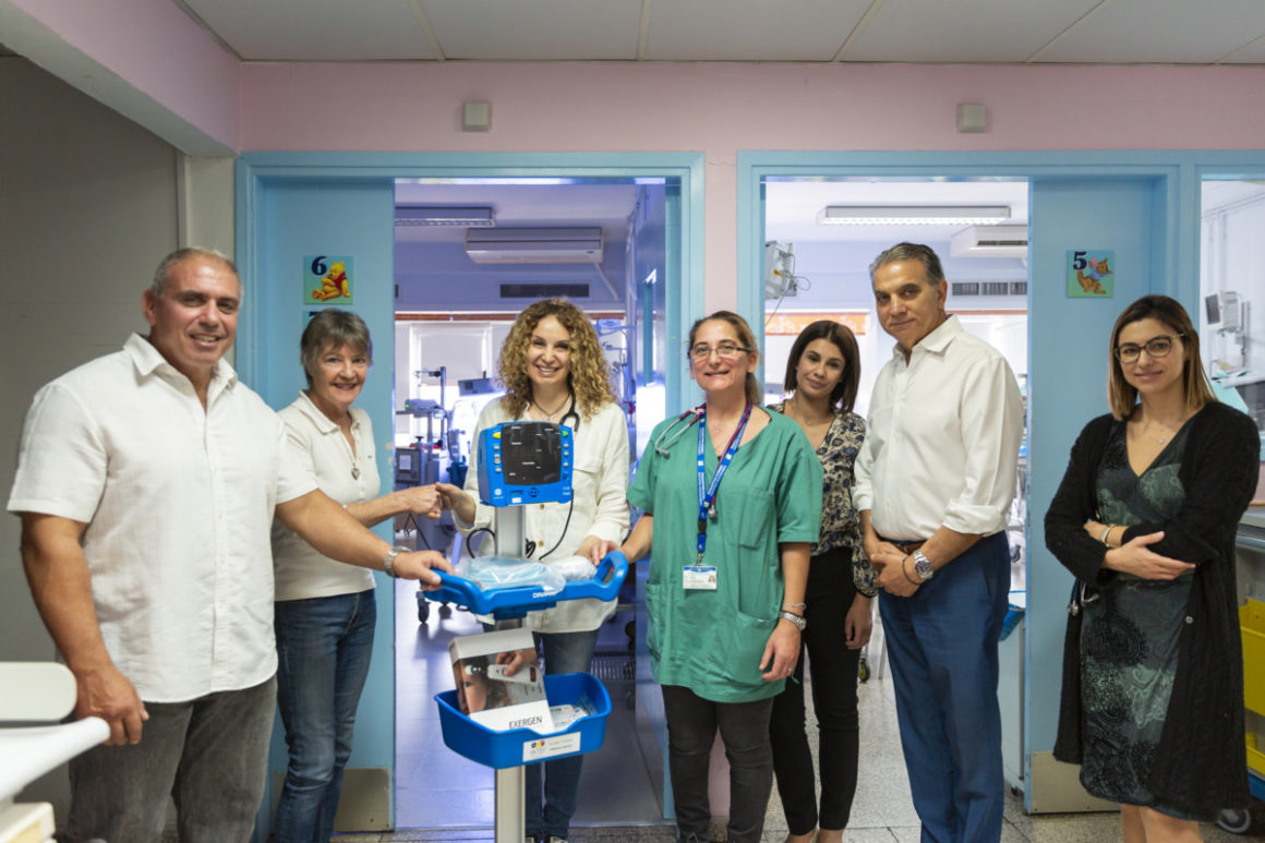 Donation to Neonatal Intensive Care Ward