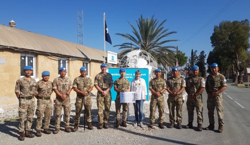 UN Forces support “with love and care” UN Forces support “with love and care”